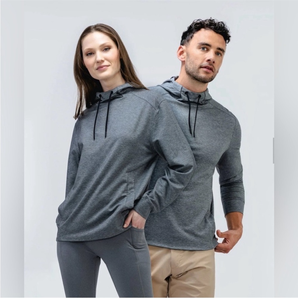 Ministry of Supply Gray Fusion Terry For All Hoodie Size XS‎ NWT Unisex